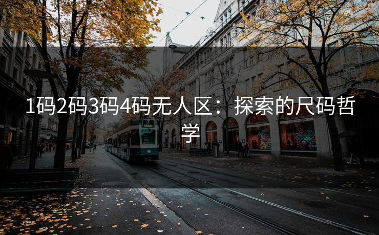 1码2码3码4码无人区：探索的尺码哲学